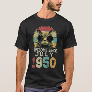 73 Jahre Phantastisch seit Juli 1950 73. Geburtsta T-Shirt