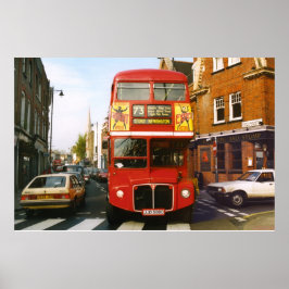 73 London Bus Full Color Poster