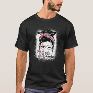 74 & Fabulous 74. Geburtstag Diamant-Unordentliche T-Shirt