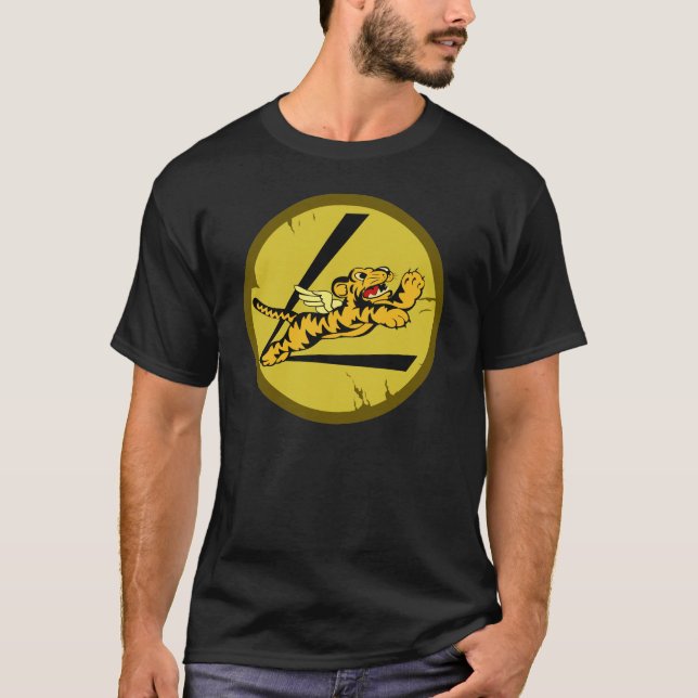74. Kämpfer-Geschwader-Erbflecken T-Shirt (Vorderseite)