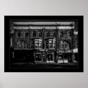 758 - 766 Königin St. E 4 mit Grenze Poster