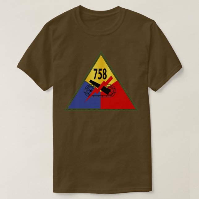758. Tank-Bataillon SSI T-Shirt (Design vorne)