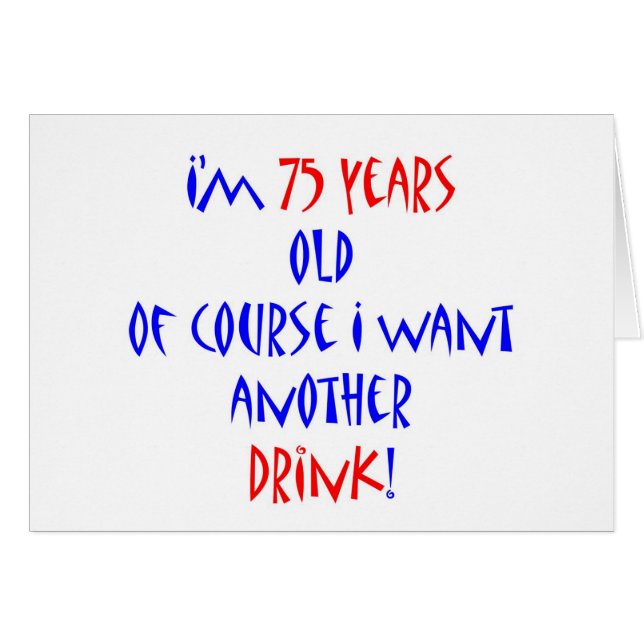 75 andere Getränk (Vorderseite (Horizontal))