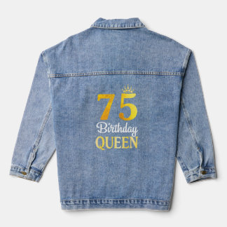 75 Ans Anniversaire Heureux Pour Moi Reine Grand-P