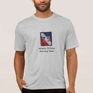 75. Atlantische Abteilungs-laufendes Team-Shirt T-Shirt