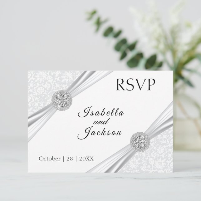 75. Diamantenjubiläum - UAWG RSVP Karte (Stehend Vorderseite)