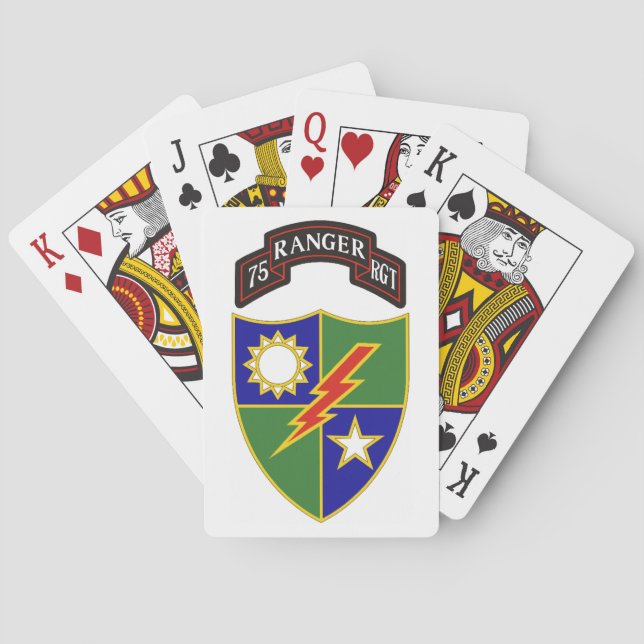 75. Förster-Regiment-Spielkarten Spielkarten (Rückseite)