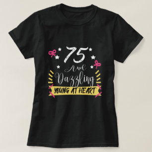 75 Geburtstag atemberaubend T-Shirt