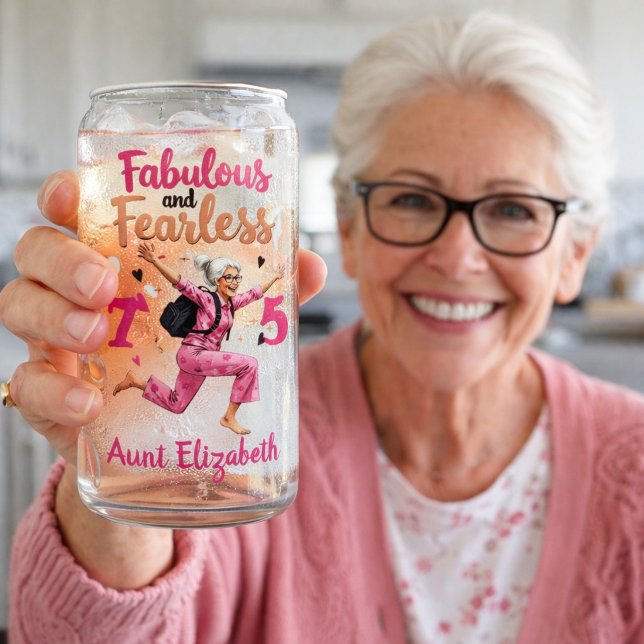 75. Geburtstag Fabelhafte Tante  Dosenglas (Von Creator hochgeladen)