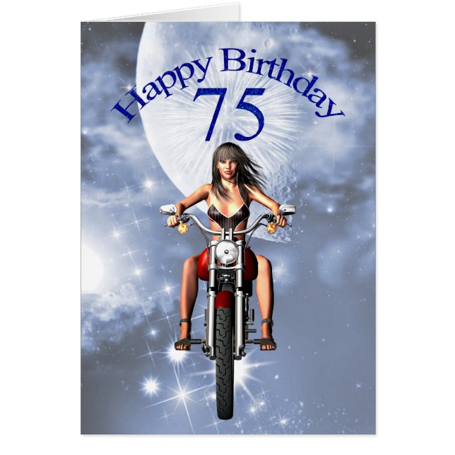 75. Geburtstag mit einem Biker (Vorne)