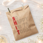 75. Geburtstag So glücklich bin ich heute 75 Funny Geschenktütchen<br><div class="desc">fröhlich,  sarkastisch,  Geburtstag,  Giftidea,  Vatertag,  lustig,  jährlich,  Mama,  Spaß,  Familie</div>