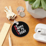75. Geburtstag So glücklich bin ich heute 75 Funny Schlüsselanhänger<br><div class="desc">fröhlich,  sarkastisch,  Geburtstag,  Giftidea,  Vatertag,  lustig,  jährlich,  Mama,  Spaß,  Familie</div>