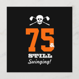 75. Geburtstags-Party-Golf - noch schwingend! Einladung