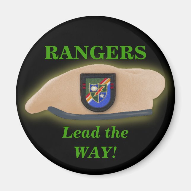 75. im Flugzeug Ranger Patch Veteranen ww2 Magnet (Vorne)