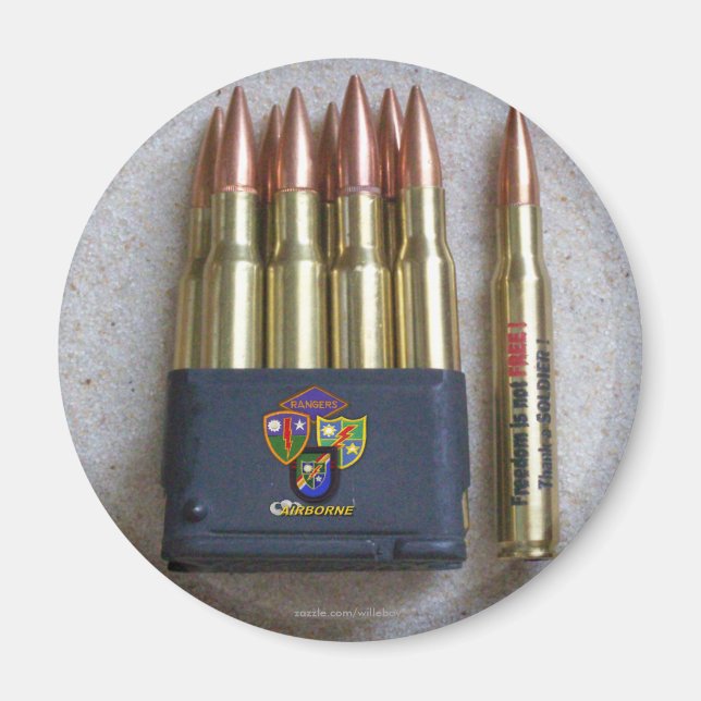 75. Ranger Patch veteran ww2 Magnet Garand m1 (Vorne)