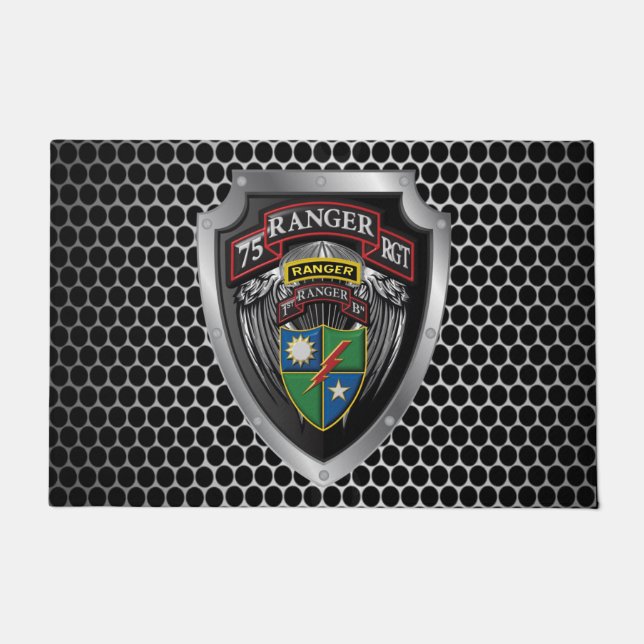 75. Ranger Regiment 1. Schlacht Fußmatte (Vorderseite)