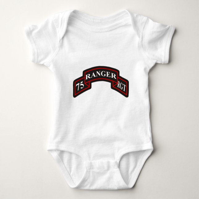 75. Ranger Regiment Baby Strampler (Vorderseite)