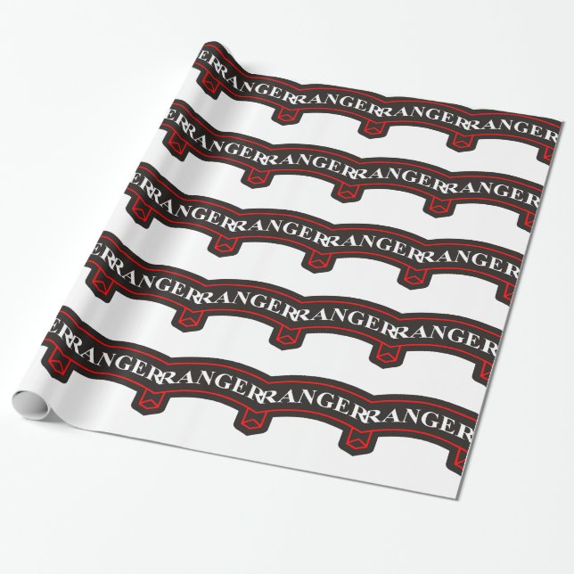 75. Ranger Regiment Geschenkpapier (Ungerollt)