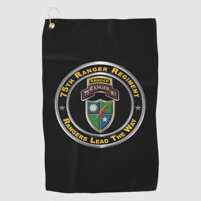 75. Ranger-Regiment  Golfhandtuch (Vorderseite)