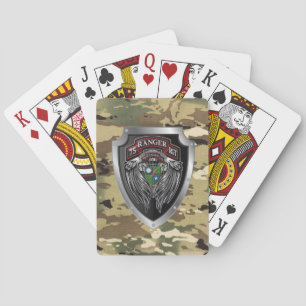 75. Ranger-Regiment Spielkarten