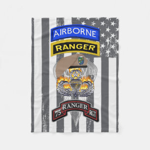 75. Ranger Regiment "Sua Sponte" Fleecedecke