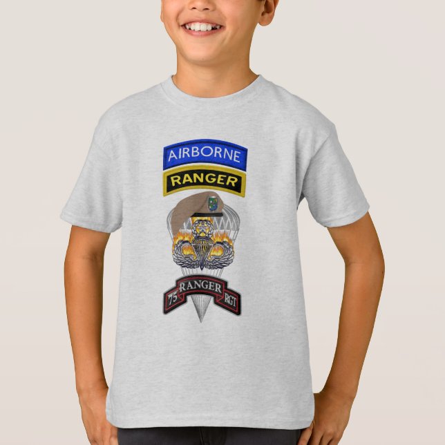 75. Ranger Regiment "Sua Sponte" T-Shirt (Vorderseite)