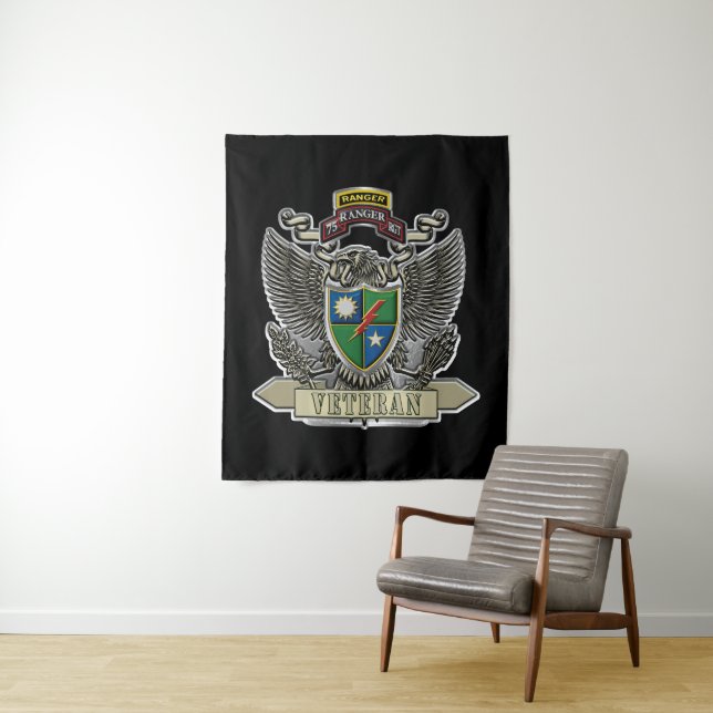 75. Ranger Regiment Tapestry Wandteppich (Beispiel)