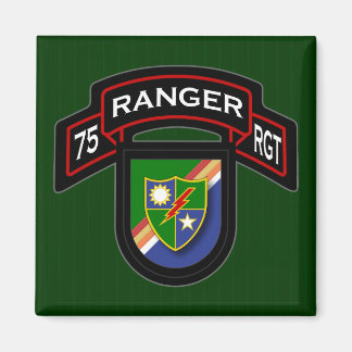 75. Ranger Rgt - Scroll & Flash Magnet