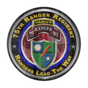 75. Rangerregiment „Rangers Lead The Way“ Schneidebrett