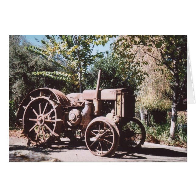 75. Tracteur Rusty (Californie) (Devant horizontal)