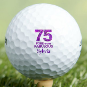 75 vormals Fabelous Neighbor Gift - Chic Lila Golfball