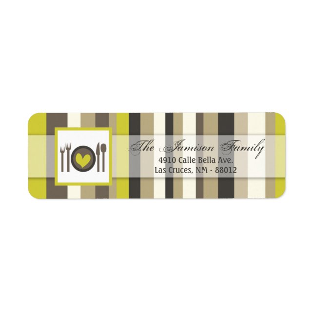 .75"x2.25" Rücksendeadresse Label China Silver (Vorne)