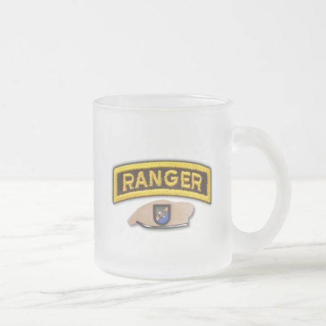 75e armée rangers aéroportés vétérans bière Mug (Droit)