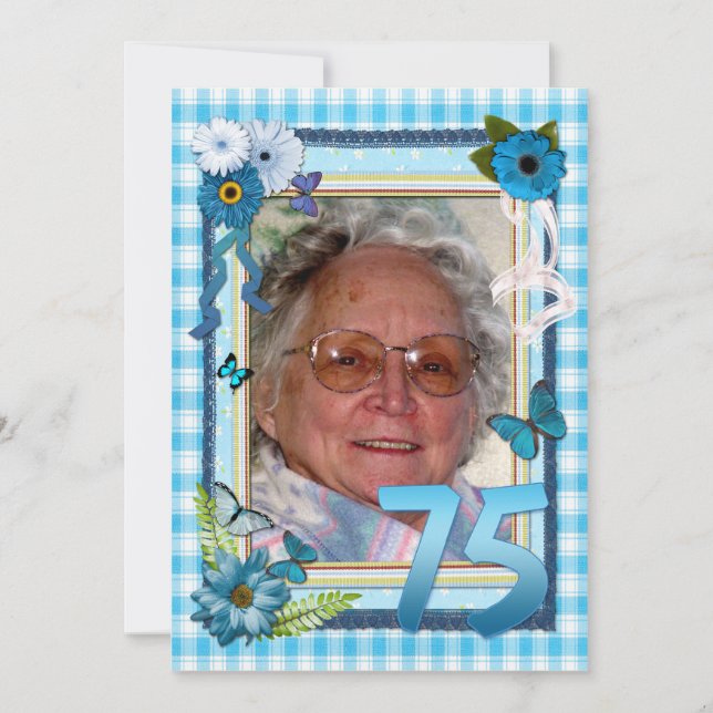 75e invitation à la fête d'anniversaire de la phot (Devant)