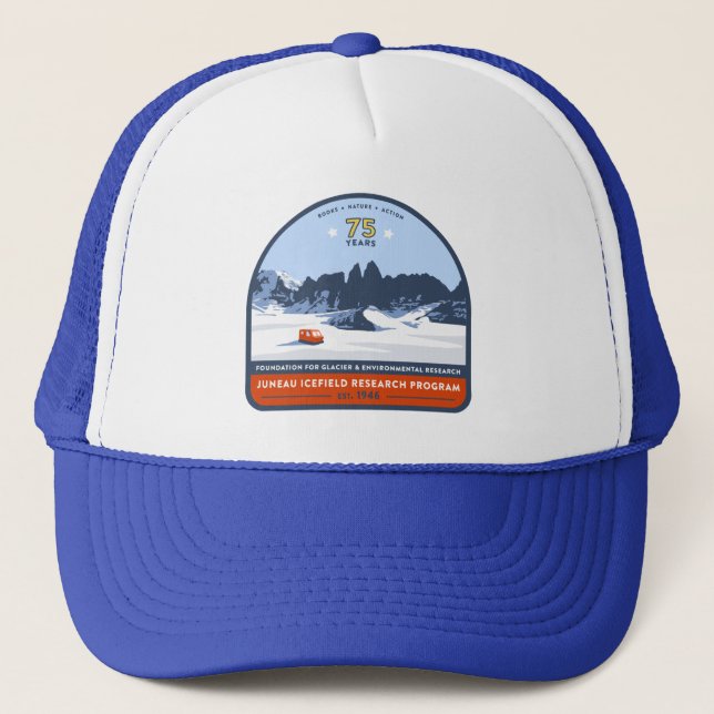 75th Anniversary Trucker Hat Truckerkappe (Vorderseite)