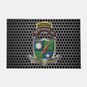 75th Ranger Regiment Sua Sponte Fußmatte