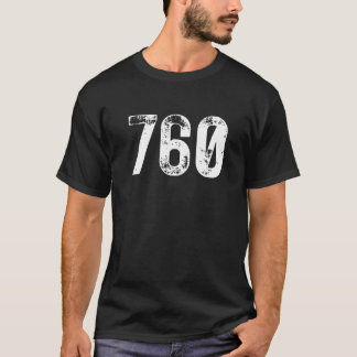 760 Area Code Oceanside CA Mobilfunk Bereich C T-Shirt