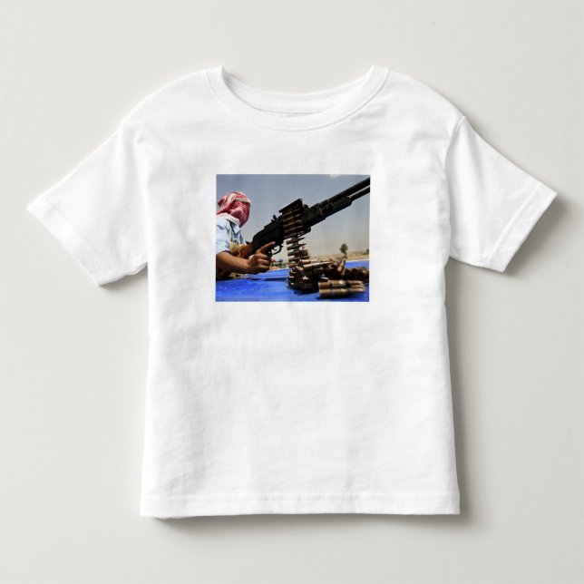 762 mm Runden liegen auf dem LKW Kleinkind T-shirt (Vorderseite)