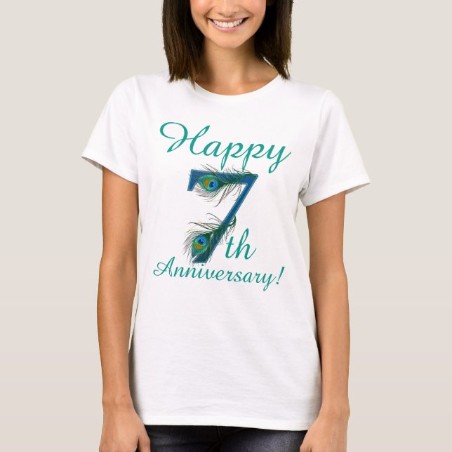 76/7/7. Jubiläum / 7. T-Shirt (Vorderseite)
