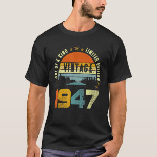 76 Geburtstag Vintag 1947 T-Shirt