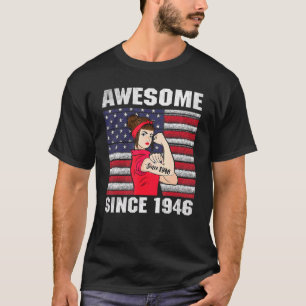 76 Jahre Phantastisch seit 1946 76. Geburtstagsfra T-Shirt