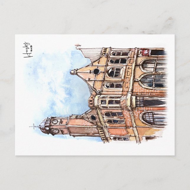 76: Newtown Postkarte (Vorderseite)