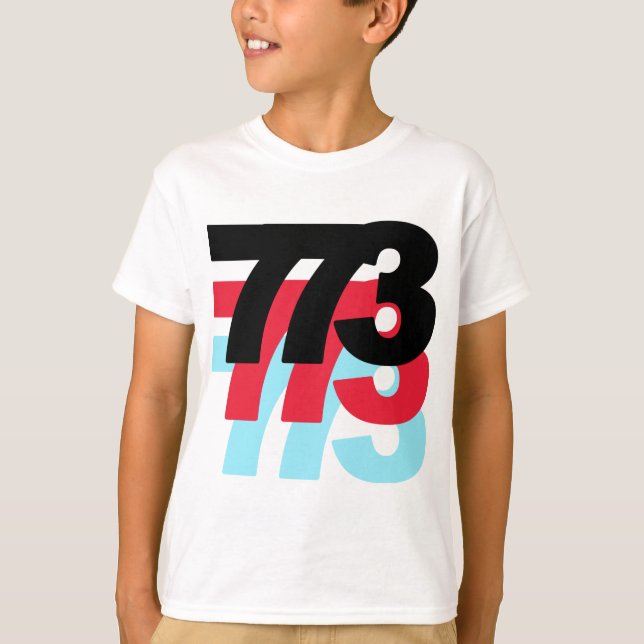 773 Bereichscode T-Shirt (Vorderseite)