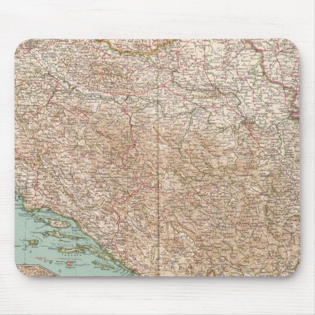 7778 Jugoslawien Mousepad (Vorne)