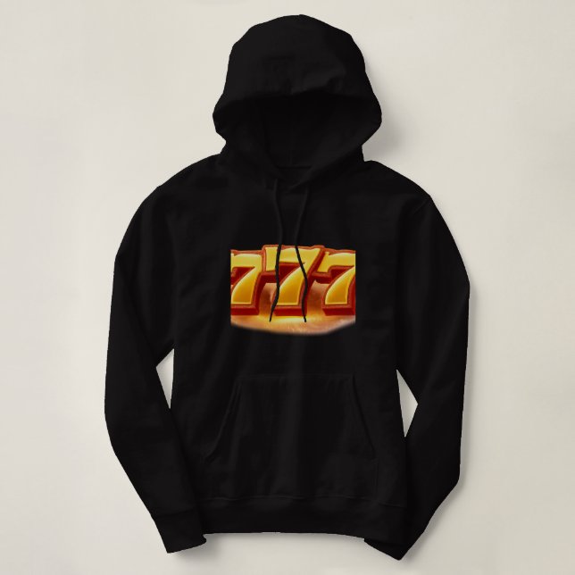 777 Angel Number Hoodie – Alignment, Luck & Higher (Design vorne)