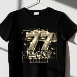 777 Glück" T-Shirt
