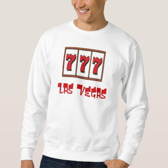 777 Las Vegas Sweatshirt (Vorderseite)