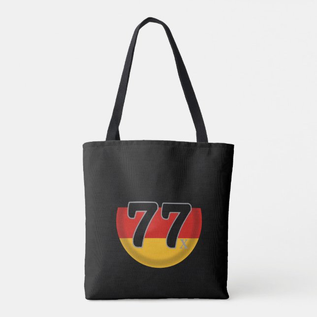 77 Deutschland Generation X Tasche (Rückseite)