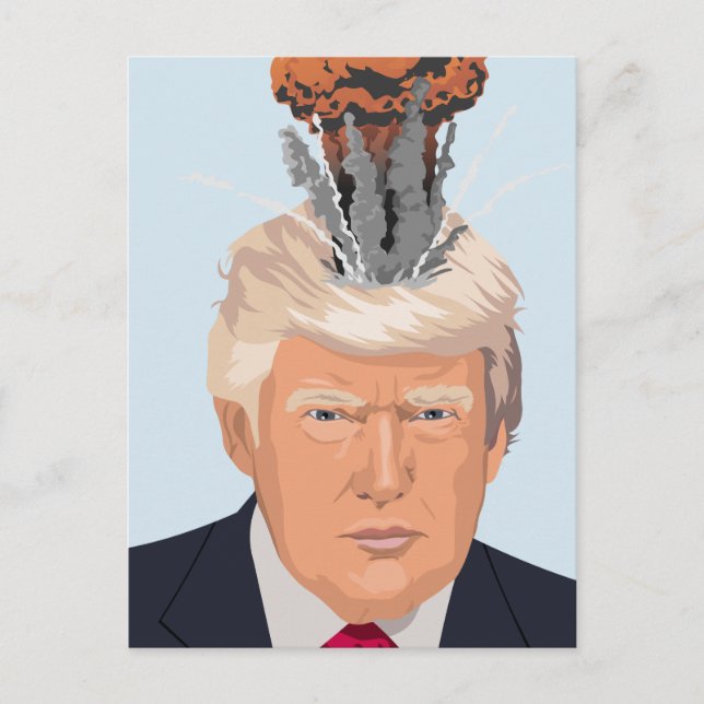 77 Minuten Brain Furz Postkarte (Vorderseite)