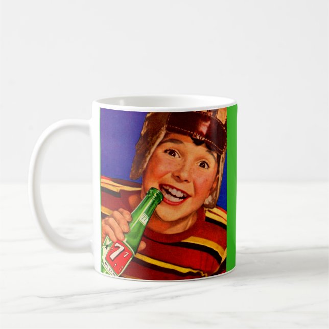 "77 Soda ad" der 1950er Kaffeetasse (Links)